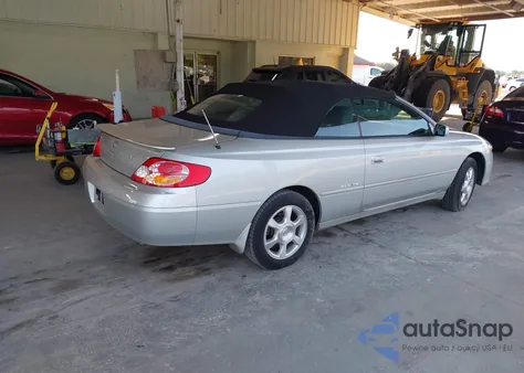 2002 Toyota Camry Solara Se/Sle из США, поврежденный, VIN 2T1FF28P42C569447